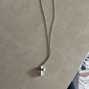 Sterling silver Tiffany & Co Cross Necklace